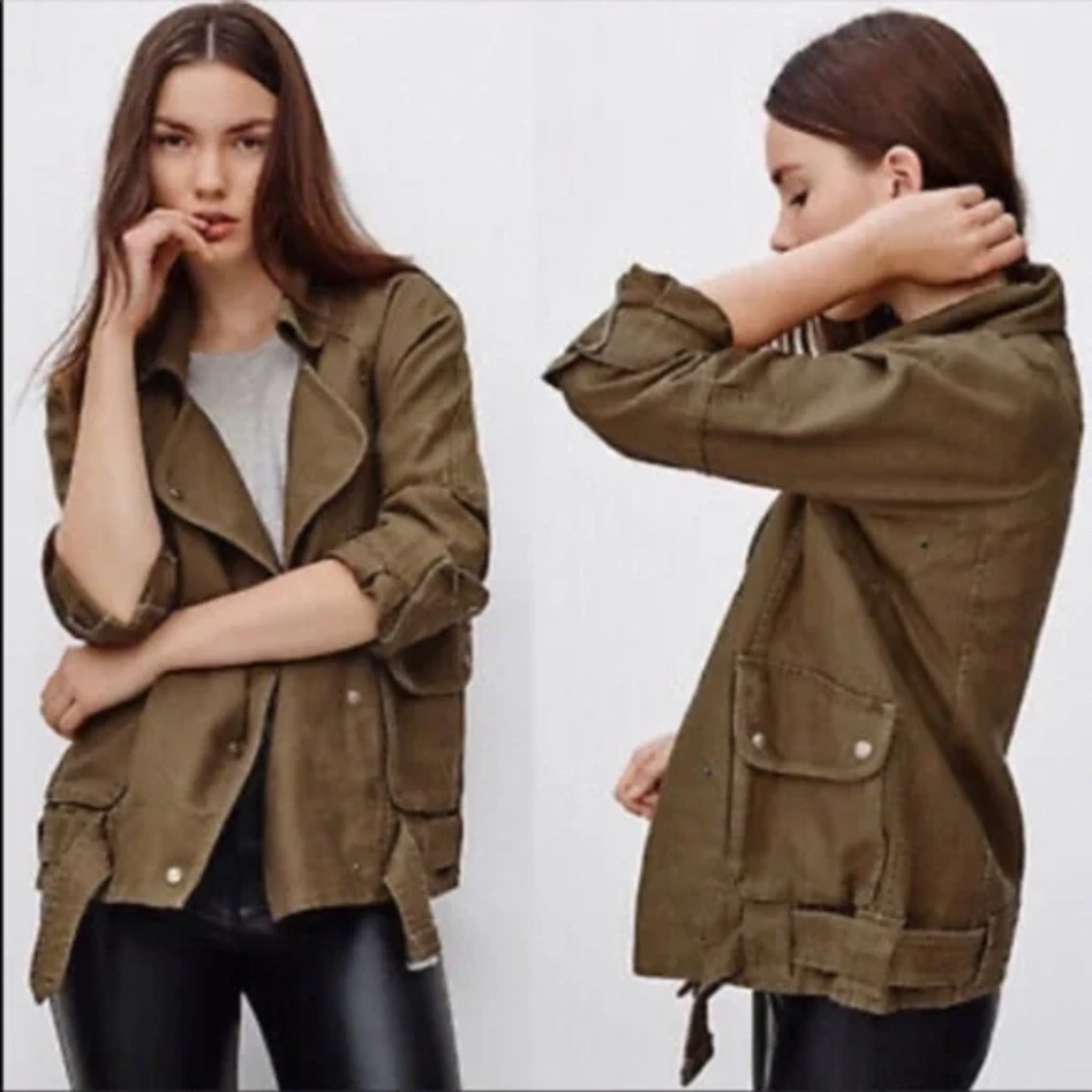 Aritzia Wifred Free Size S Olive Jacket